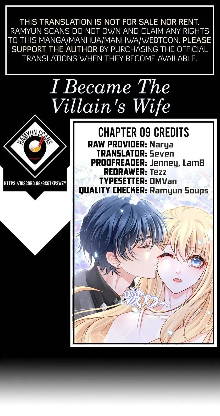 I Became The Villain'S Wife Chapter 9 1